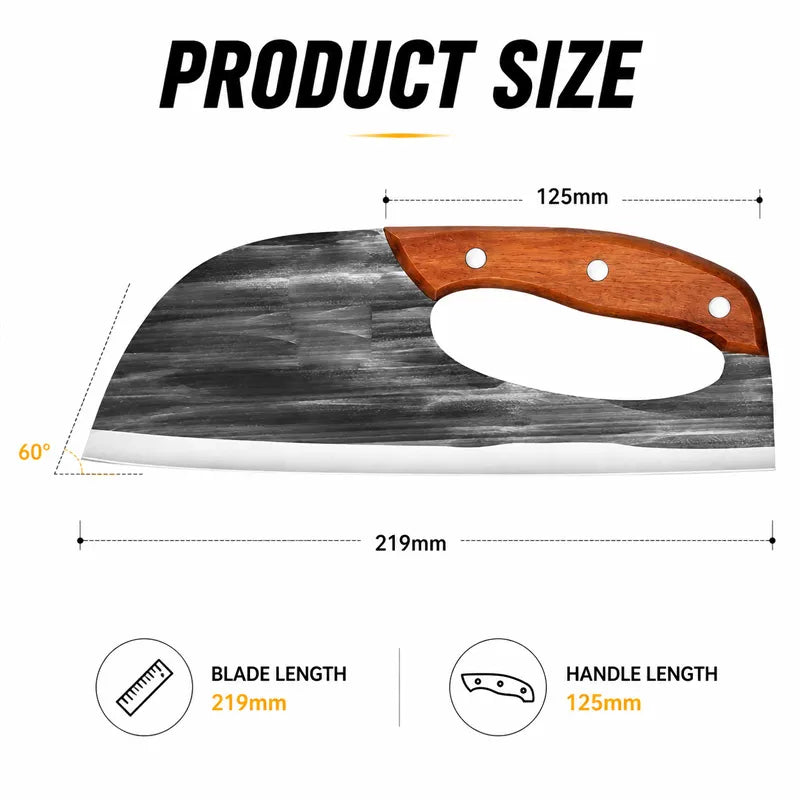 🔥 50% OFF 🎁 | BVJ®Hand-Forged Kitchen Slicing Cleaver 🍖