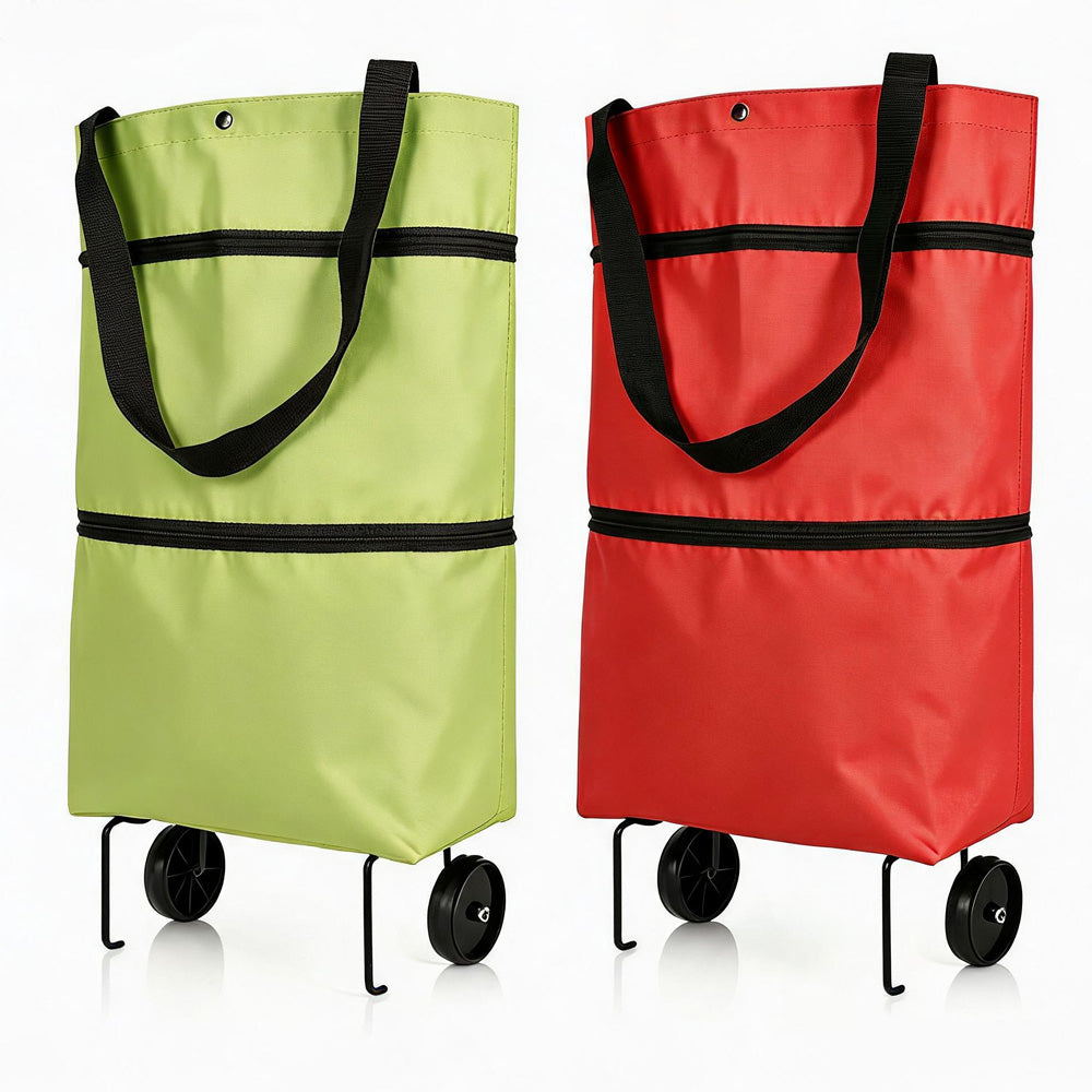 🔥LAST DAY SALE 50% OFF⏰MAVONIQUECOSH®🔥 2-in-1 Convertible Grocery Bag & Rolling Shopping Cart