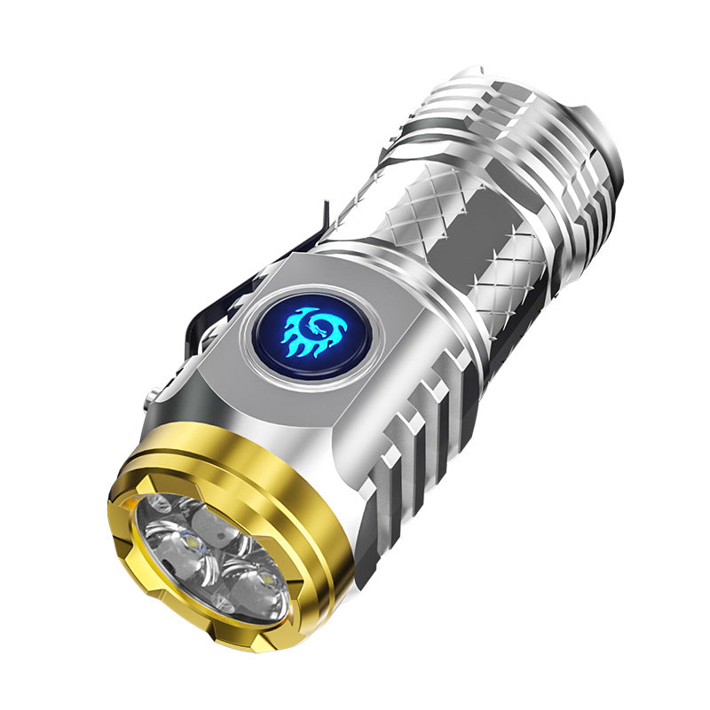 🔥🔥48%OFF NOW!Three-eyed Monster Mini Flash Super Power Flashlight🔥