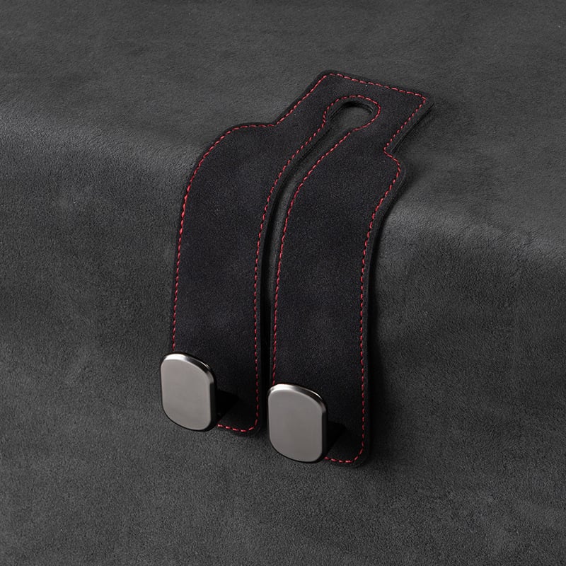 🌟🔥LAST DAY SALE 50% OFF - 🚗Car Seat Back Alcantara Storage Hook - 💥Double Hook Holder for Convenient Storage (Copy)