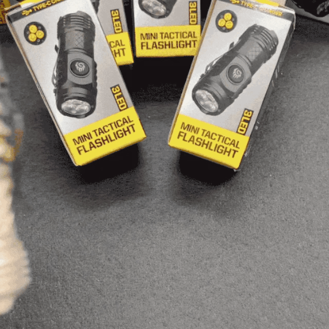 🔥🔥48%OFF NOW！Three-eyed Monster Mini Flash Super Power Flashlight🔥