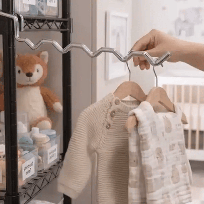 🔥[BOGO FREE Today Only] Stainless Steel Instant Hanging Drying Rack — Tool-Free Balcony Space Saver ✨