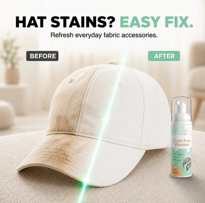 🔥 [50% OFF + FREE Plush Towel] Waterless Fabric Foam Stain Remover — Instant Magic Clean for Carpets, Mattresses & Shoes 🧼✨ (JG)