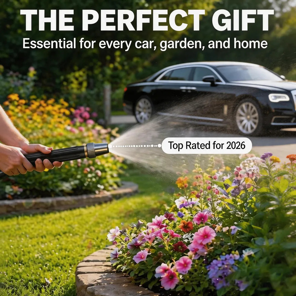 BVJ®🏡3-in-1 All-Alloy High-Pressure Nozzle: Home & Car Sprayer