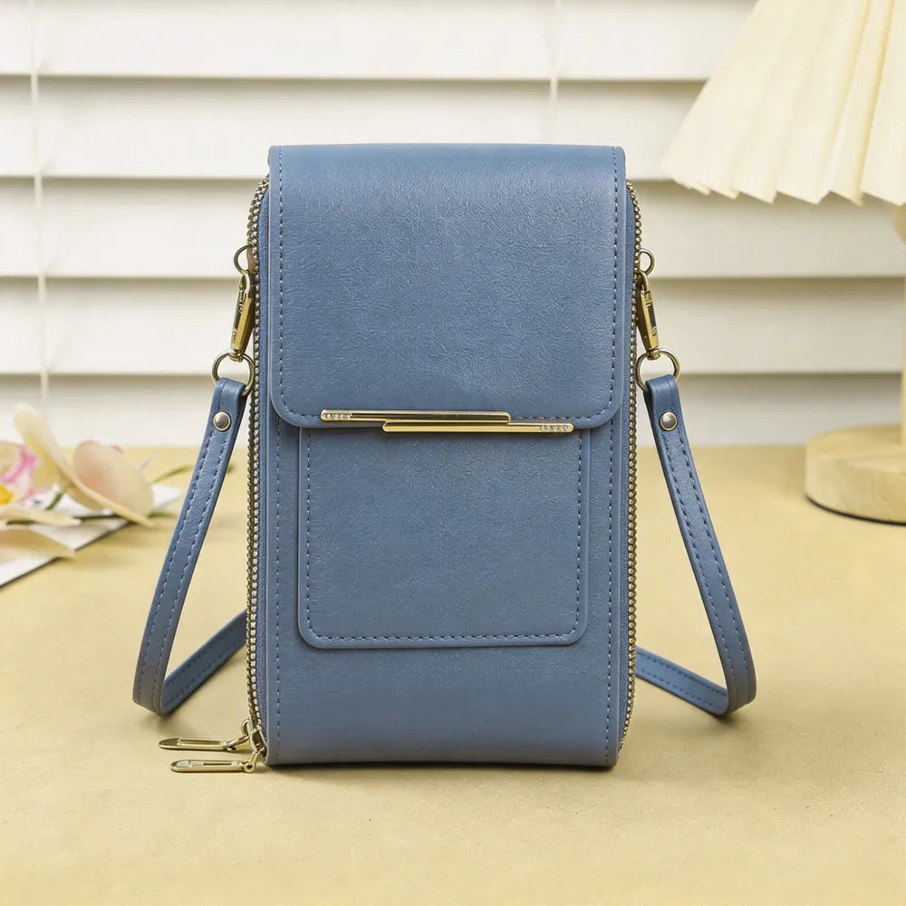 ⭐MAVONIQUECOSH®🔥2026 Trendy Minimalist Elegant Women's Touchscreen Crossbody Phone Wallet (Copy)