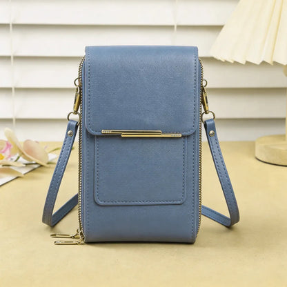 ⭐MAVONIQUECOSH®🔥2026 Trendy Minimalist Elegant Women's Touchscreen Crossbody Phone Wallet (Copy)