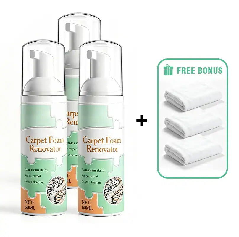 3 Sets (3x Foams + 3x FREE Towels) | BUY 2 GET 1 FREE — $29.95 (Only $7.98/ea) 🔥 [Most Popular]