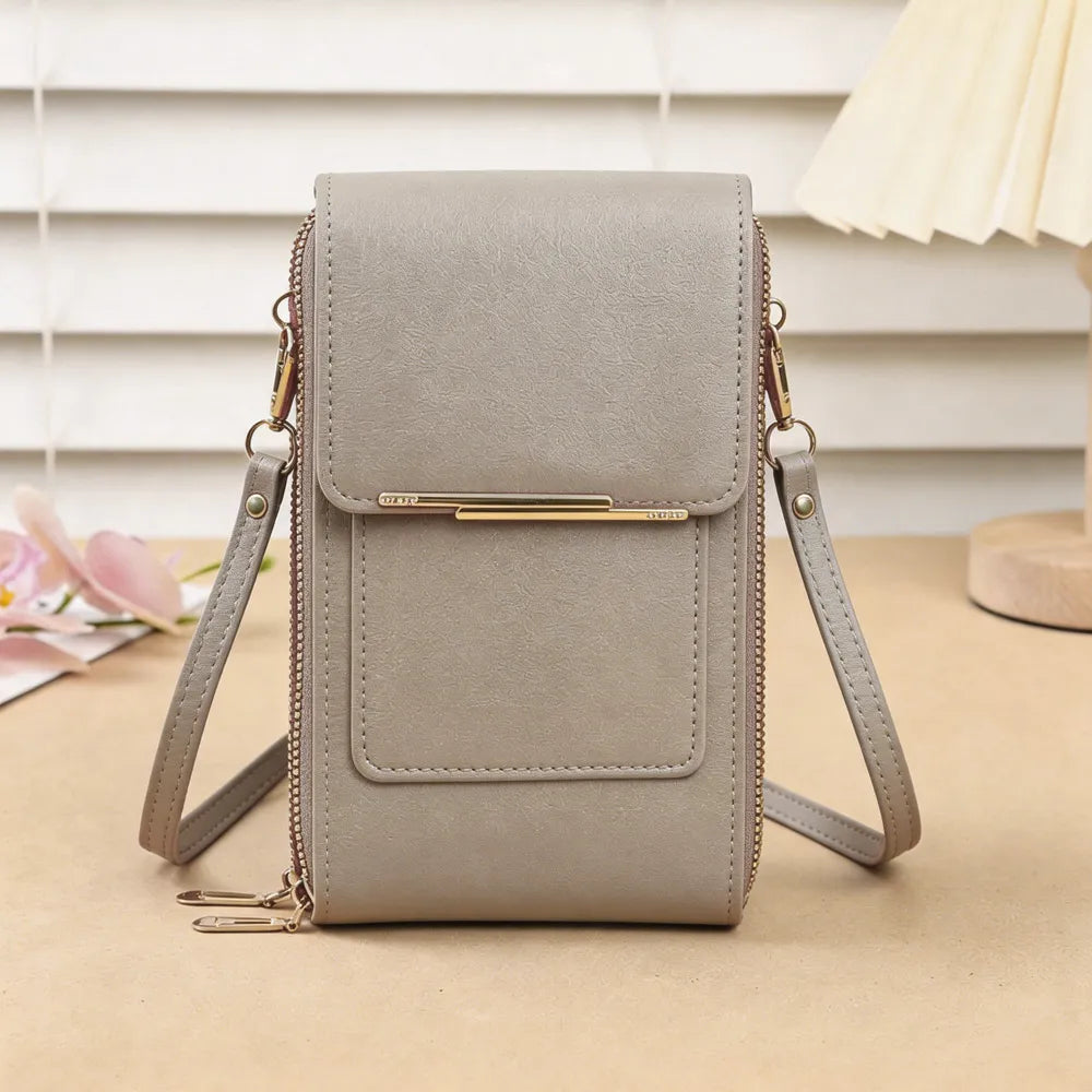 ⭐MAVONIQUECOSH®🔥2026 Trendy Minimalist Elegant Women's Touchscreen Crossbody Phone Wallet (Copy)