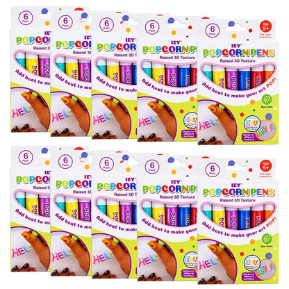 🔥Save 50% by ordering today丨ivolune Official 💎 IEY® Magic 3D Popcorn Pens 🪄 Watch Their Drawings POP! (The Perfect Screen-Free Gift)