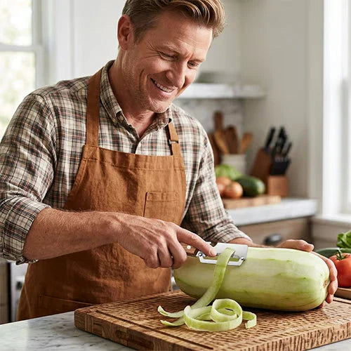 ✨🔪 Multi-Functional Stainless Peeler 🥕