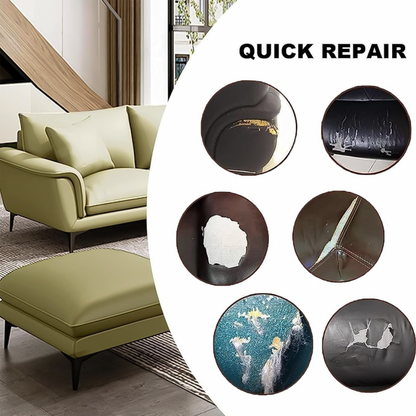 🔥 BUY 3, GET 1 FREE! Self-Adhesive Leather Repair Patch — Refresh Car Seats, Sofas & More (JG)