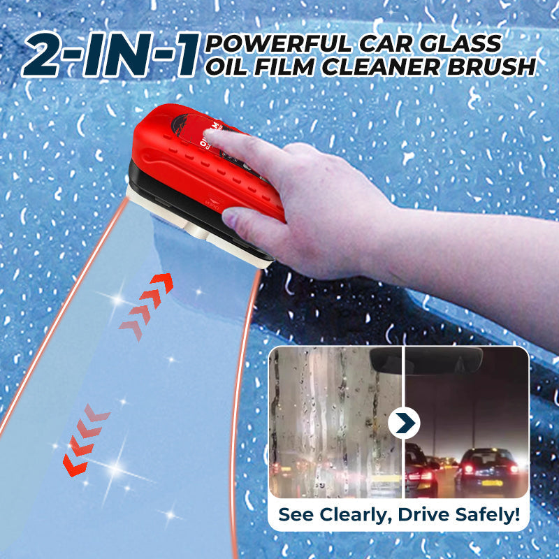 🌟MAVONIQUECOSH®2-in-1 Pro-Clarity Glass Oil Film Remover - Crystal Clear Vision in Seconds (Copy)