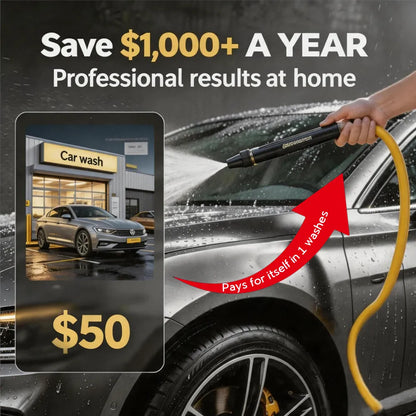 🌟BVJ®🚗3-in-1 All-Alloy High-Pressure Nozzle: Home & Car Sprayer