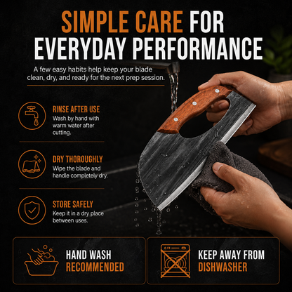 ⭐ MAVONIQUECOSH®Hand-Forged Kitchen Slicing Cleaver 🍖
