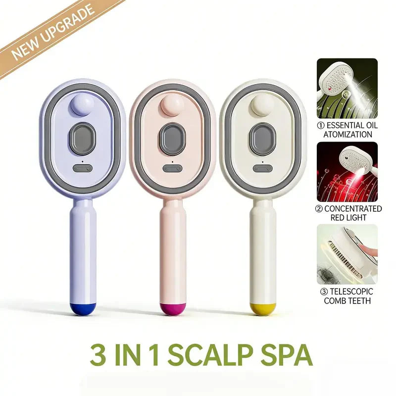 🍃BVJ®GlowSpa 4-in-1 Smart Scalp Massager & Oil Infuser