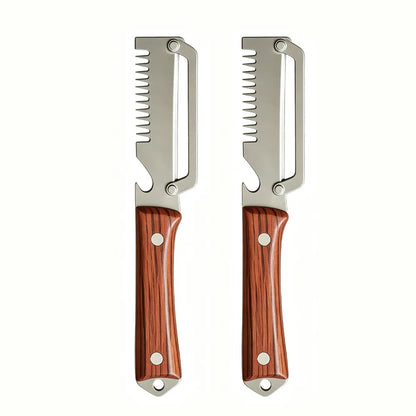 ✨🔪 Multi-Functional Stainless Peeler 🥕