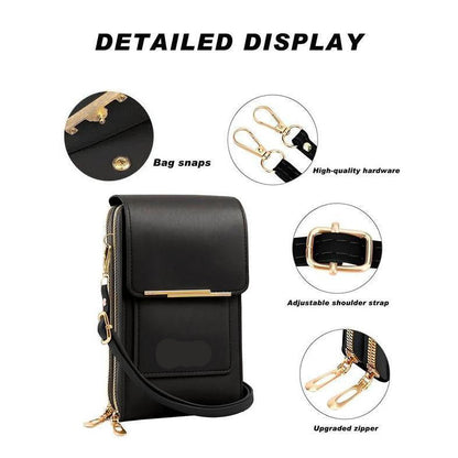 ⭐MAVONIQUECOSH®🔥2026 Trendy Minimalist Elegant Women's Touchscreen Crossbody Phone Wallet (Copy)