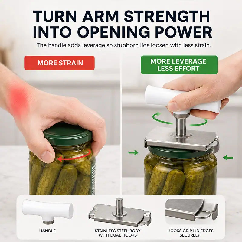 ivolune Official 💎👉 Easy Grip Jar Opener — Effortless, Anti-Slip & Comfortable to Use (JG)