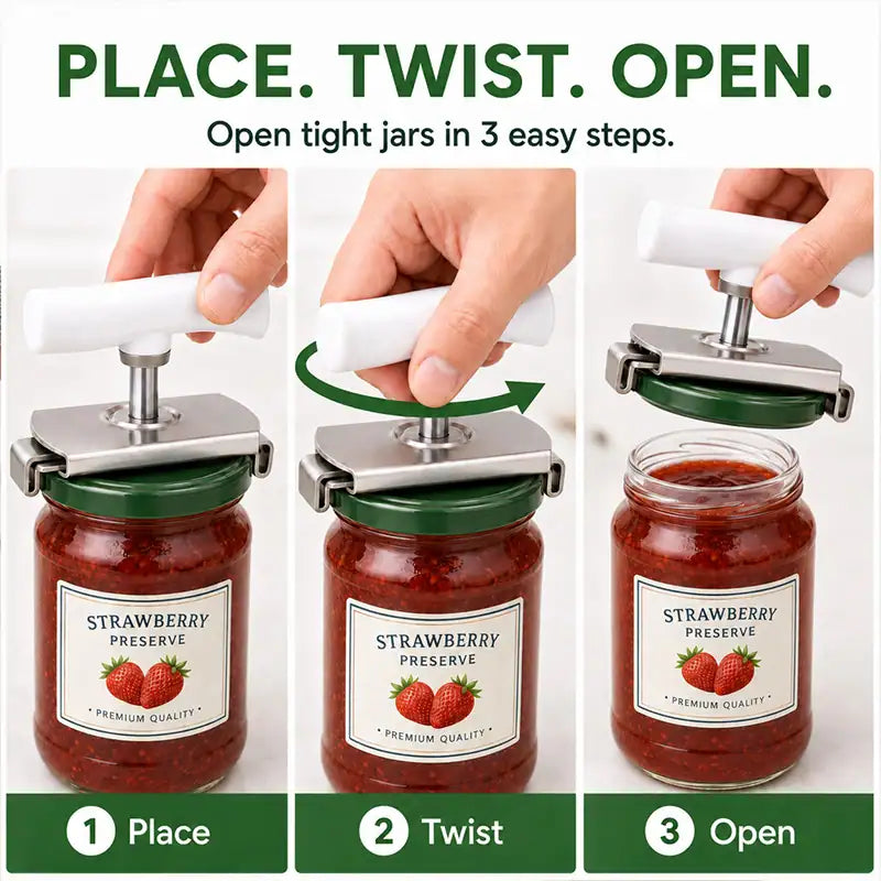 ivolune Official 💎👉 Easy Grip Jar Opener — Effortless, Anti-Slip & Comfortable to Use (JG)