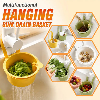 🔥 Hot Sale 50% OFF 🔥BVJ®Multifunctional hanging sink drain basket