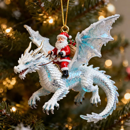 🎄 Santa's Dragon Riders Ornament Collection – A Magical Christmas Keepsake