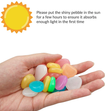 🎁 Limited Time Deal – Mixed Color Glow Luminous Stones ✨🔥
