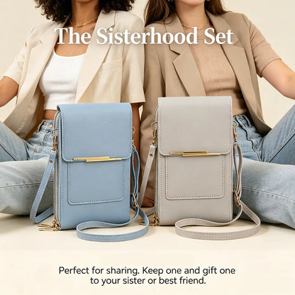 ⭐MAVONIQUECOSH®🔥2026 Trendy Minimalist Elegant Women's Touchscreen Crossbody Phone Wallet (Copy)