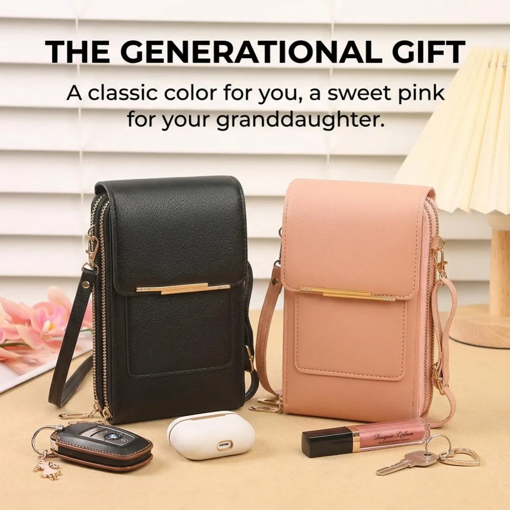 Brown + Light Pink (Grandma & Granddaughter)