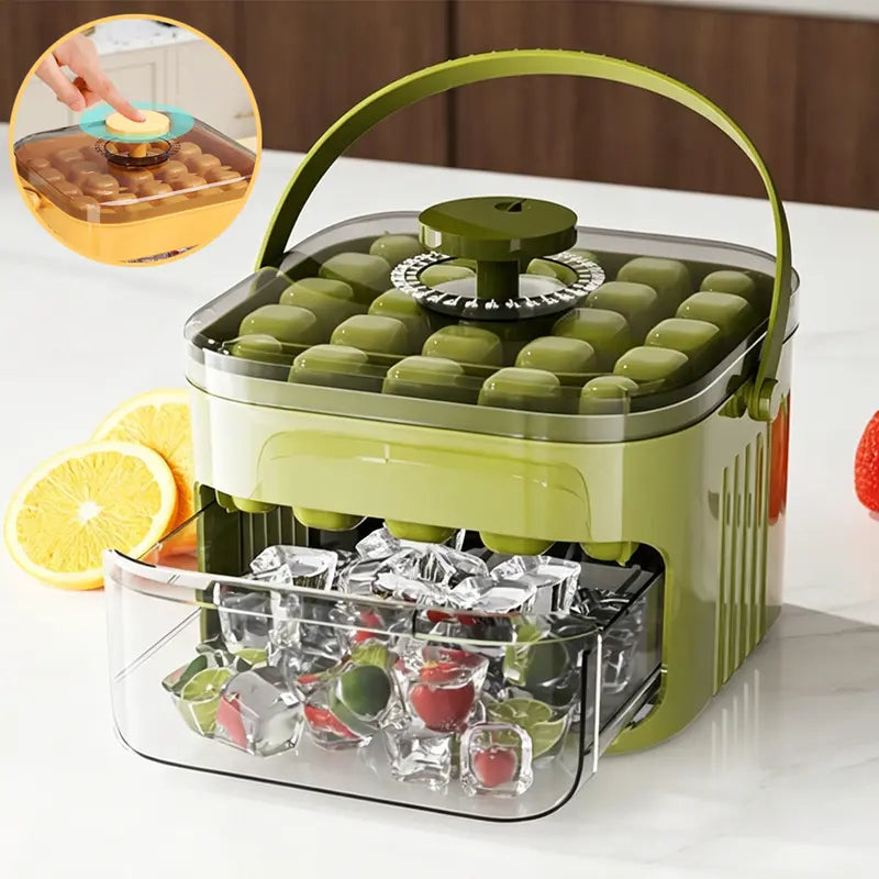 🔥Summer Kickoff: Up to 50% OFF 🔥 All-In-One Ice Maker & Storage Bin(Green)