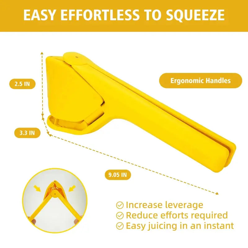 ⭐Universal Fruit Press & Squeezer, ✨Food-Grade PP (BPA-Free), ✅Dishwasher Safe
