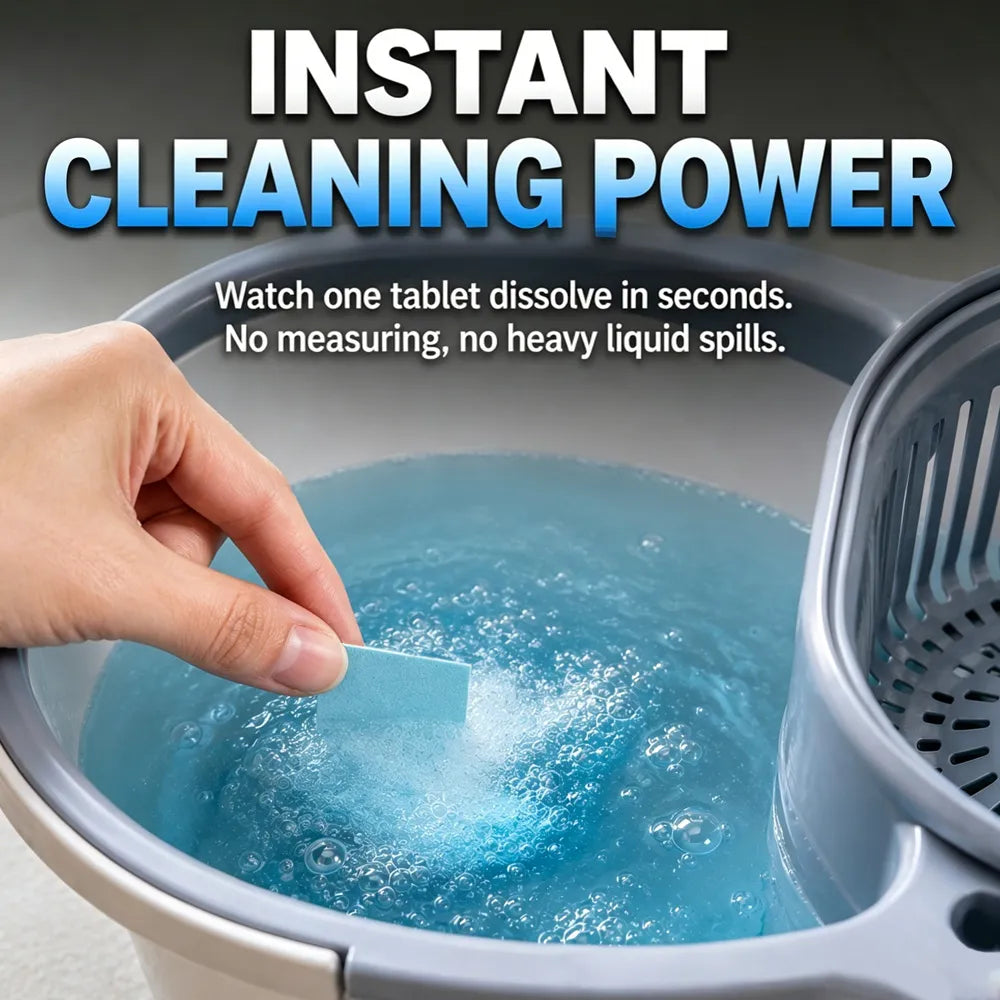IEY® Effortless Clean Floor Tablets (100-Pack)🫧DROP, MOP, AND SHINE.