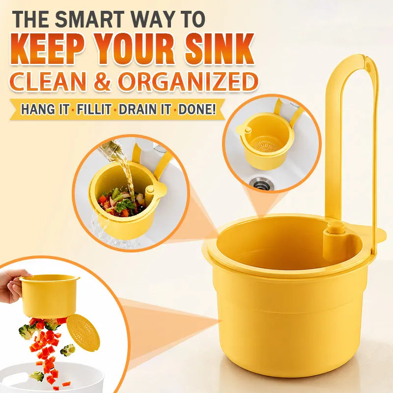 🔥 Hot Sale 50% OFF 🔥BVJ®Multifunctional hanging sink drain basket