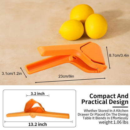 BVJ®Universal Fruit Press & Squeezer, ✨Food-Grade PP (BPA-Free), ✅Dishwasher Safe