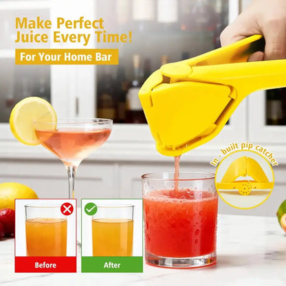BVJ®Universal Fruit Press & Squeezer, ✨Food-Grade PP (BPA-Free), ✅Dishwasher Safe