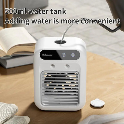 Cordless Personal Air Cooler - Instant Cooling Mist for Office & Home