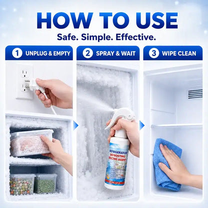 Ice Melting Spray - Safe and gentle & Fast defrosting (JG)