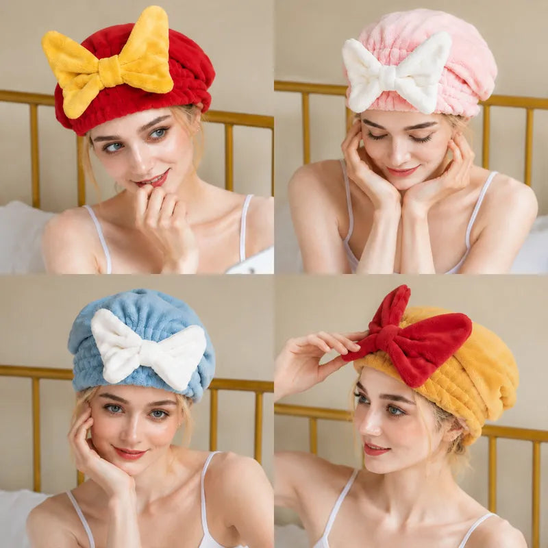 New Super Absorbent Hair Towel Wrap for Wet Hair