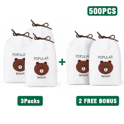 🥳LAST DAY SALE⏰️ BUY 2 GET1 FREE🎁🥳100PCS Disposable Stretch Food Covers for Bowls & Plates🛒