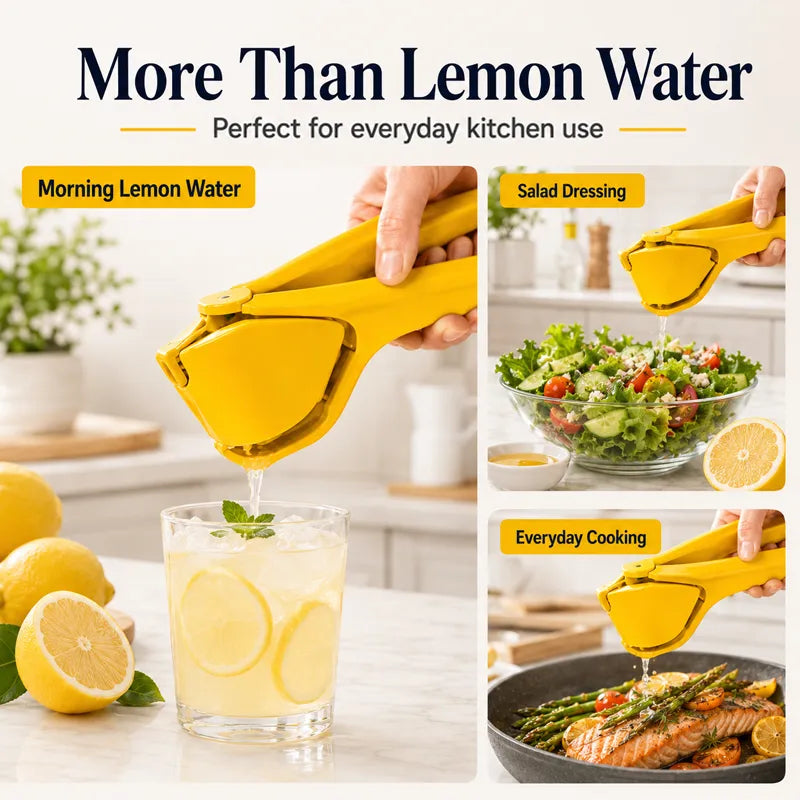 ⭐Universal Fruit Press & Squeezer, ✨Food-Grade PP (BPA-Free), ✅Dishwasher Safe