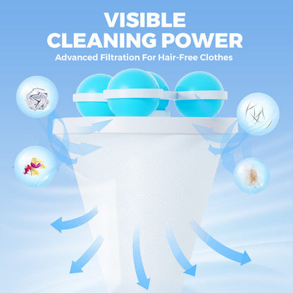 ⭐Floating Lint Mesh Bag – Catches hair & lint, reusable, protects washing machine & drain. 🚿✨ (Copy)