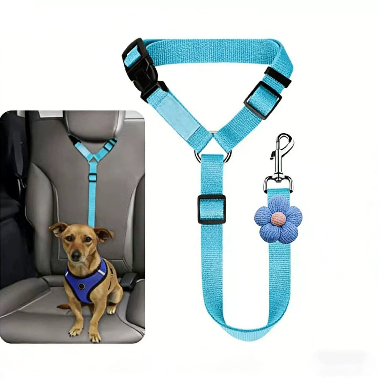 ✨️BUY 1 GET 1 FREE 🎁2-in-1 Dog Car Seat Belt & Walking Leash