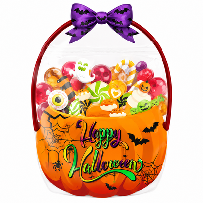 🍬 Candy Party - Halloween Resealable Treat Bag