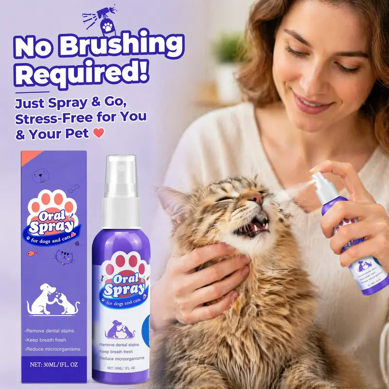 🔥2026 New Arrivals: 50% Off for a Limited Time!🔥Trilumia® Teeth Cleaning Spray for Pets