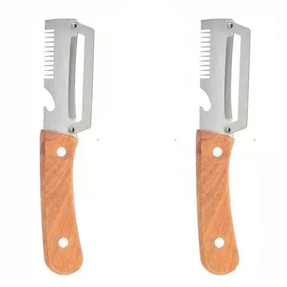 ✨🔪 Multi-Functional Stainless Peeler 🥕