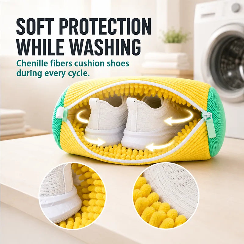 Shoe Washing Machine Bag – Durable Laundry Protector for Sneakers (JG)