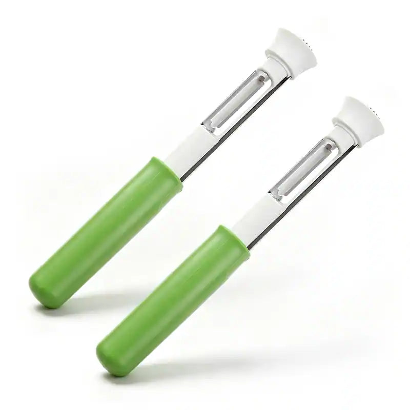 Premium 2-in-1 Retractable Corer & Peeler — Effortless Prep in Seconds 🍎🔪(Dishwasher safe✅) (JG)