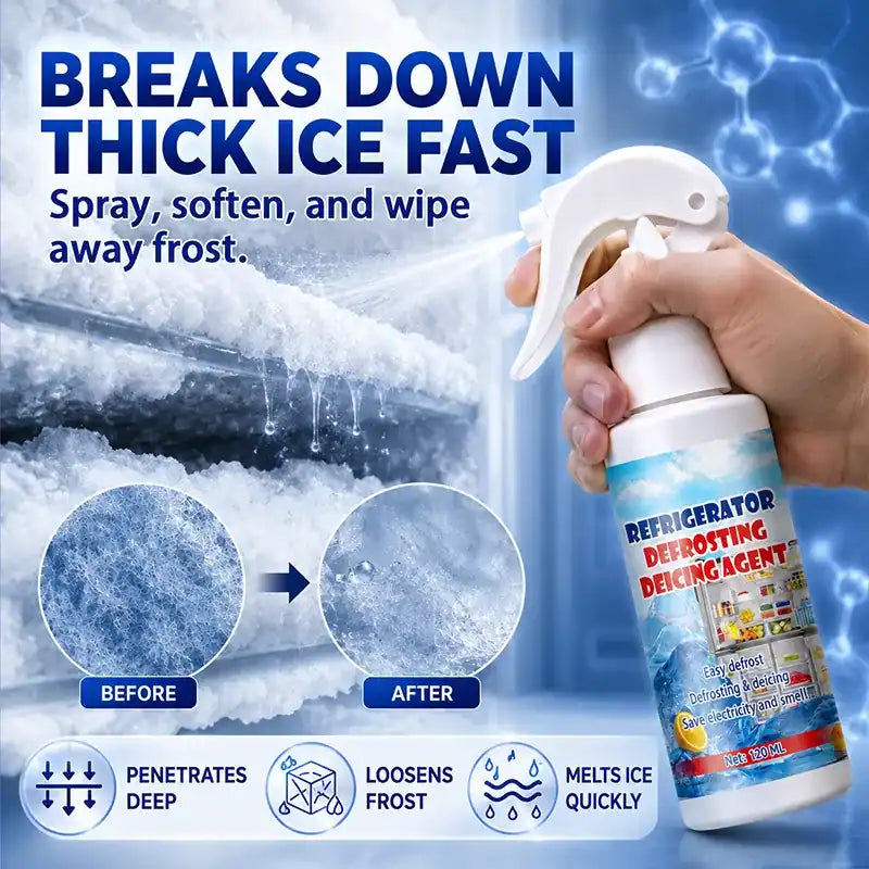 Ice Melting Spray - Safe and gentle & Fast defrosting (JG)