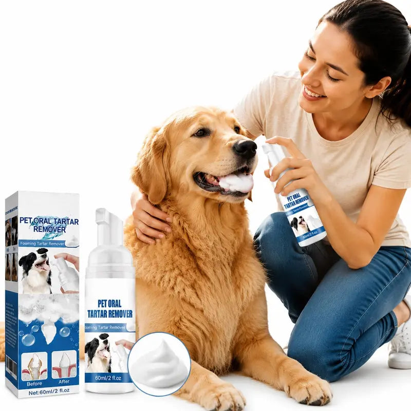 Last Day: Buy More Get More Free🔥🔥Trilumia® No-Brush Pet Teeth Cleaning Spray🐕🐱