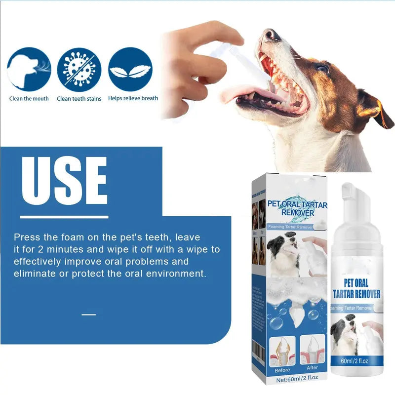 Last Day: Buy More Get More Free🔥🔥Trilumia® No-Brush Pet Teeth Cleaning Spray🐕🐱