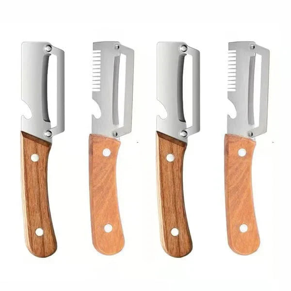 ✨🔪 Multi-Functional Stainless Peeler 🥕